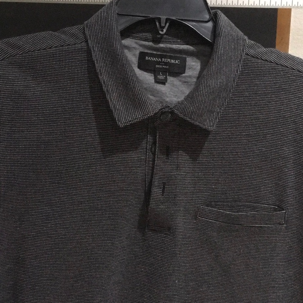 Banana Republic dressy polo large